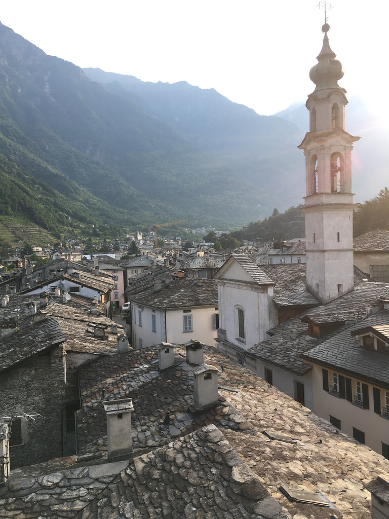 Rooftops in Chiavenna