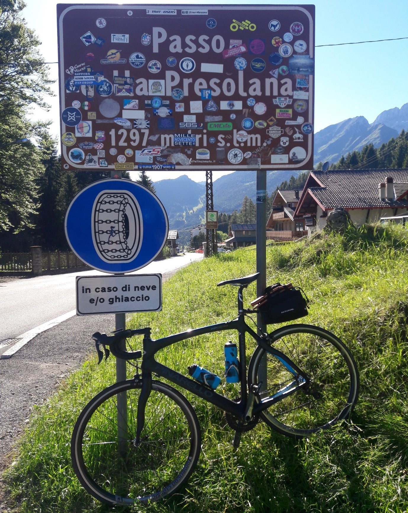 The Passo della Presolana. The final climb of the trip.