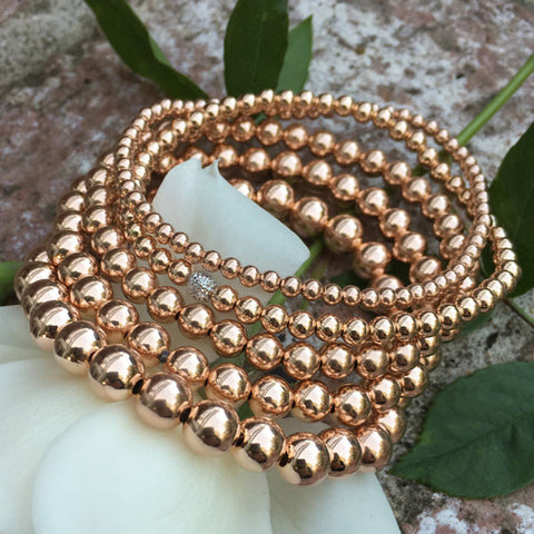 fine jewelry stretch bead bracelets