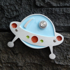 Custom UFO doorbell