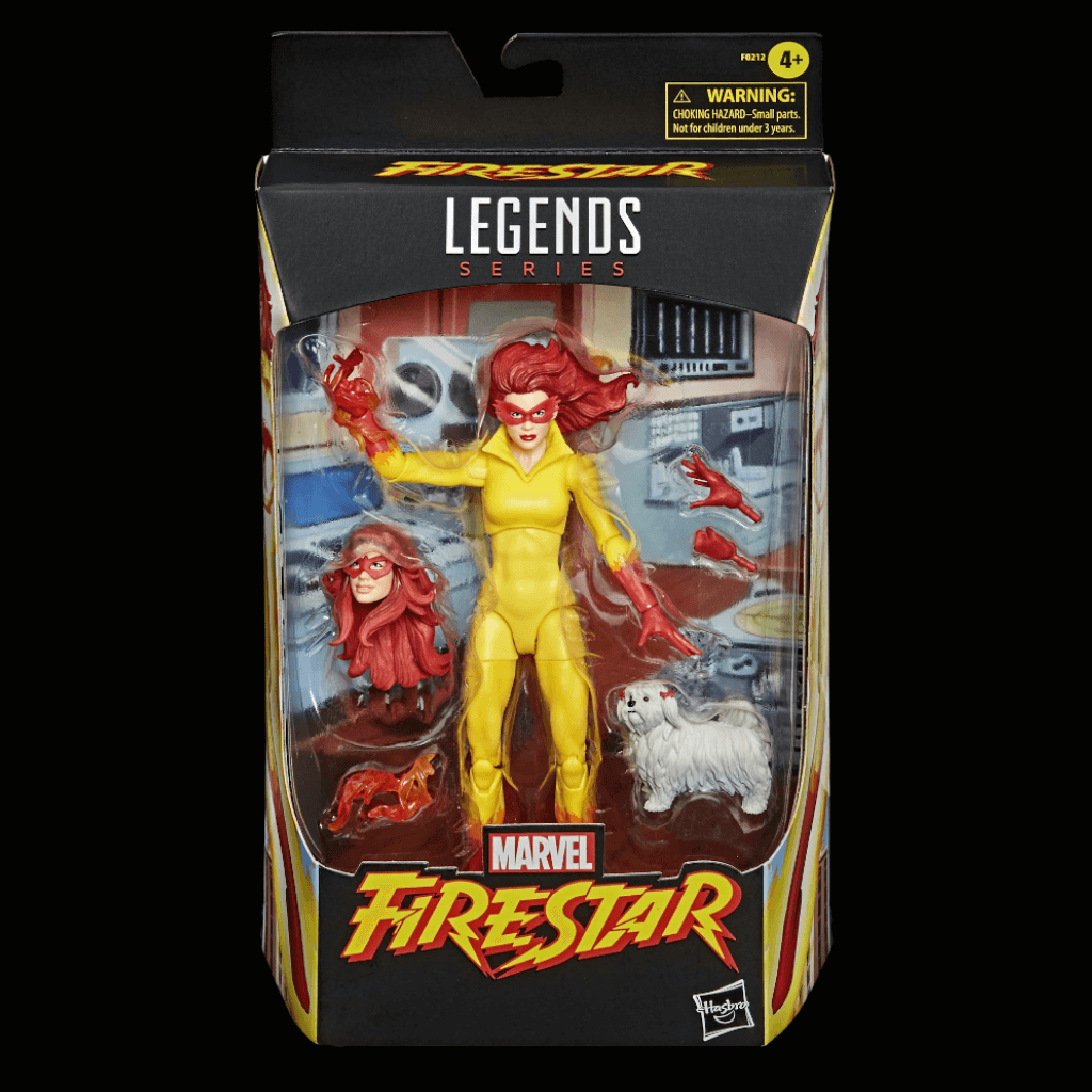 Hasbro Marvel Legends Series FIRESTAR 6" inch Marvel's Firestar Action Figure 
