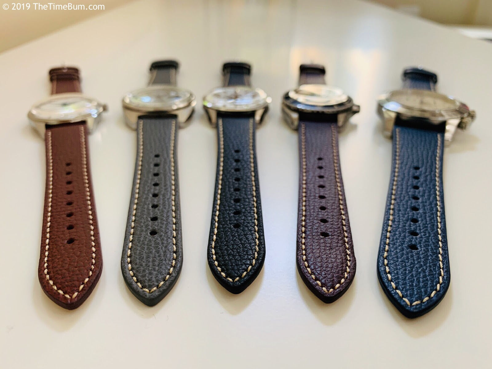 vario leather watch strap