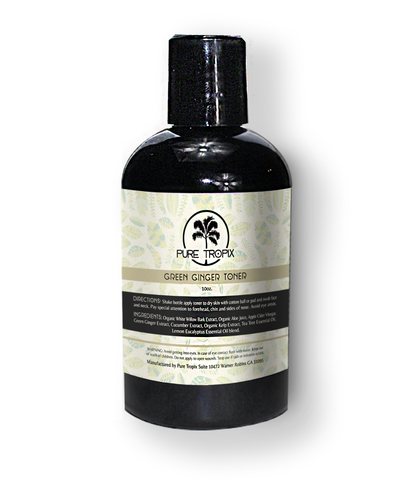 pure tropix green ginger toner