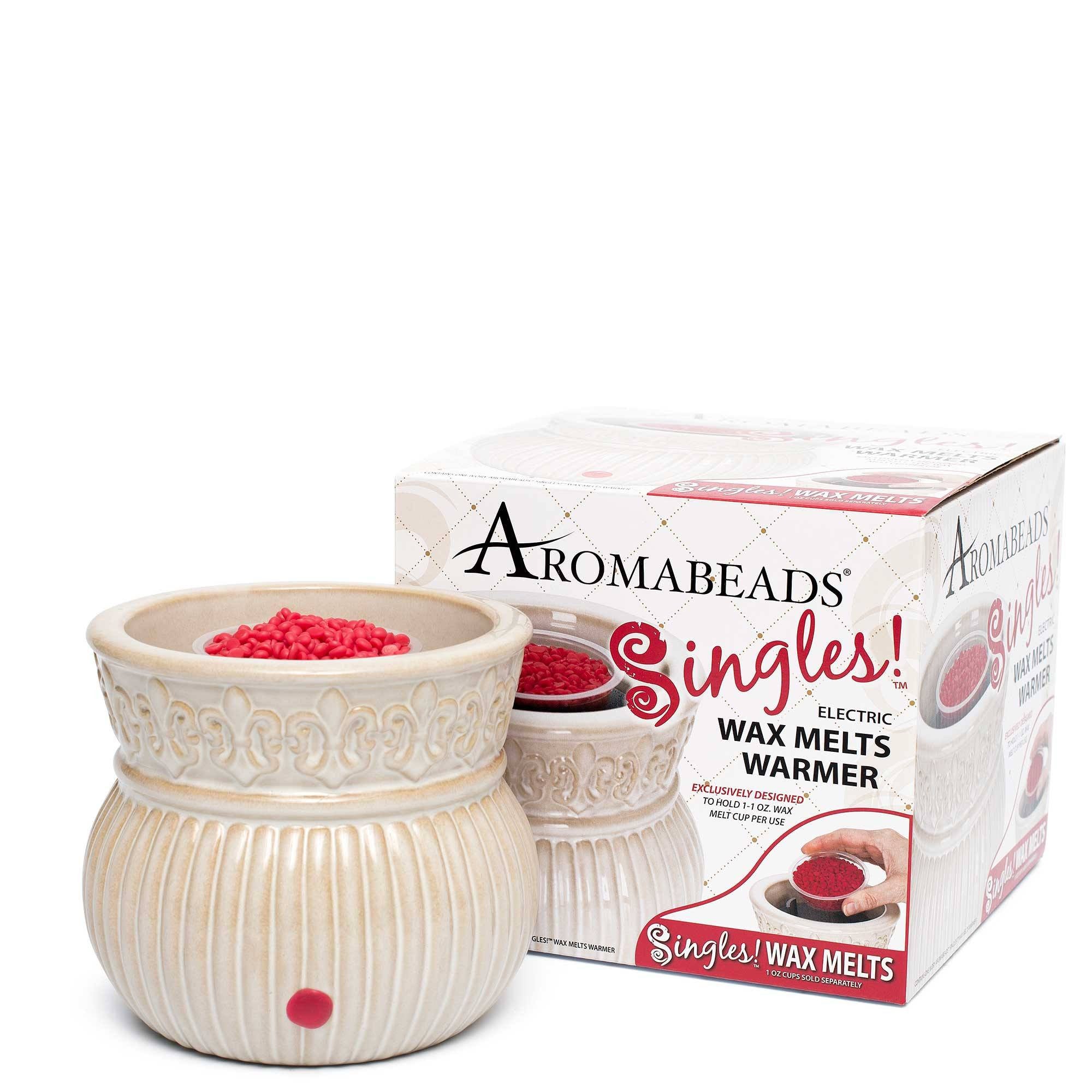 Aromabeads Singles Ivory Electric Melt Warmer - Candlemart.com