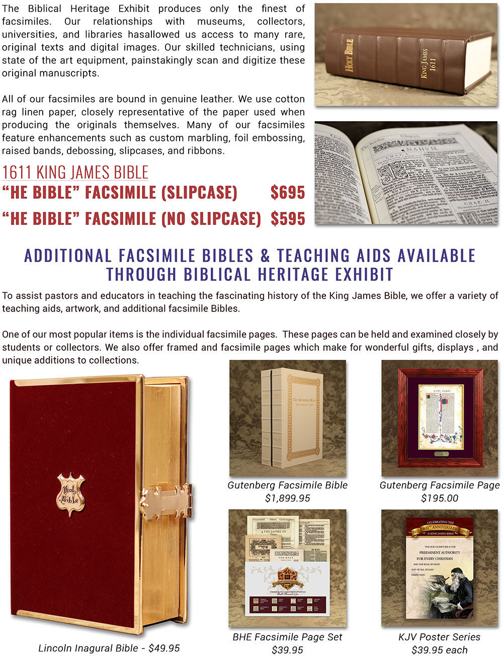 King James Bible - newsletter page 3