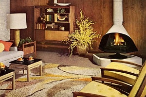 1960's shag rug history