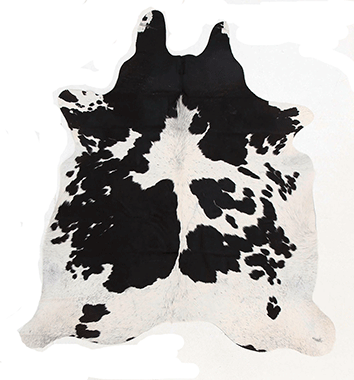 Cowhide Rug Black and White