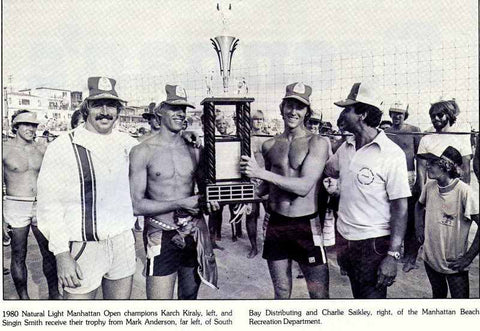 Sinjin Smith and Karch Kiraly Winners 1983 Manhattan Beach Open