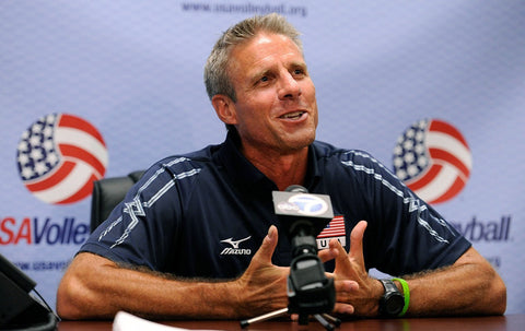 Karch Kiraly Head Coach US National Team King of the Beach Spalding