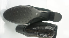 Aquatalia by Marvin K Takeout Black Suede Ankle Boots Size 10 NIB $475 High Heel