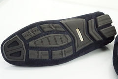 Magnanni Vekio Blue suede driving loafers size 10.5 New Moccasin bit $350