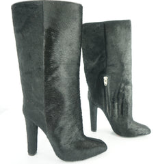 Alexander Wang Womens Edythe Boot Black Leather Size 36