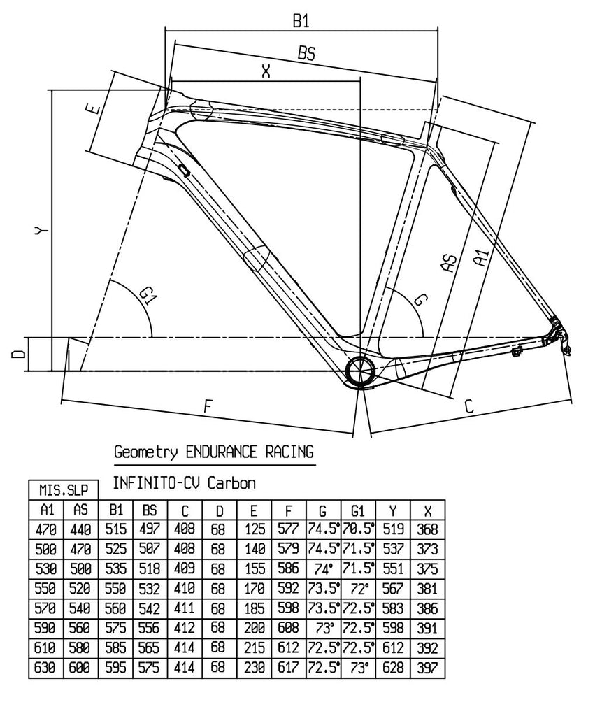 bianchi bike sizing