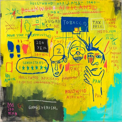 Jean Michel Basquiat Boom For Real The Barbican Centre London Okuh Studios mens streetwear fashion brand
