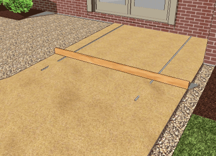 How to install a paver patio #4