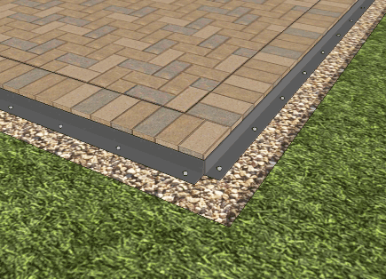 How to install a paver patio #8