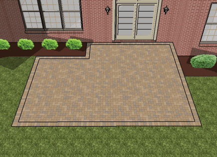 How to install a paver patio #9