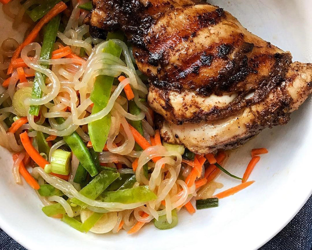 Grilled Five Spice Chicken Miracle Noodle