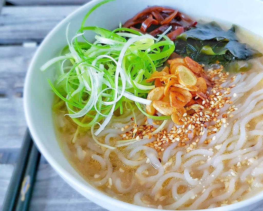 Garlic Miso Shirataki Ramen | Miracle Noodle