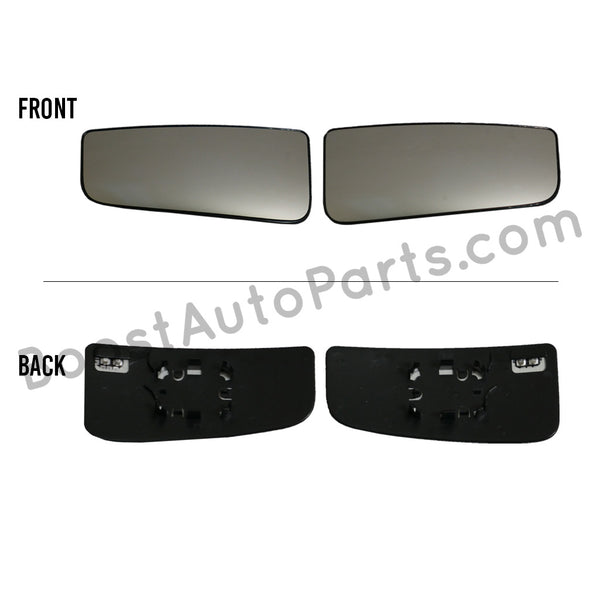 Tow Mirror Glass Lower Passenger Side Right RH Compatible With Ford 2015 Superduty F150 or 2017 