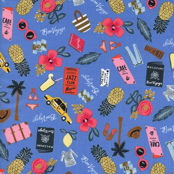 Bon Voyage in Periwinkle
