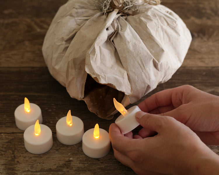 Tutorial: Paper Pumpkin Luminary Halloween Decorations