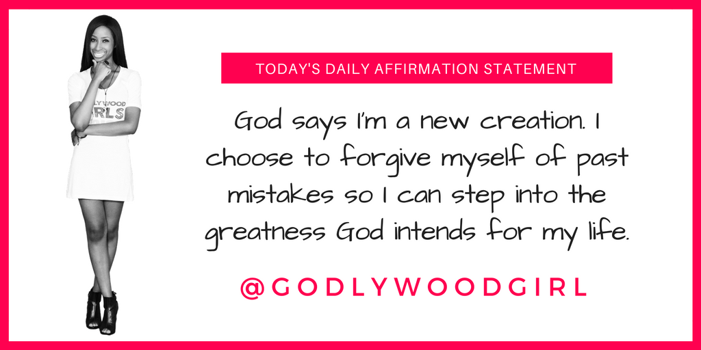 Godlywood Girl Daily Affirmation Statement