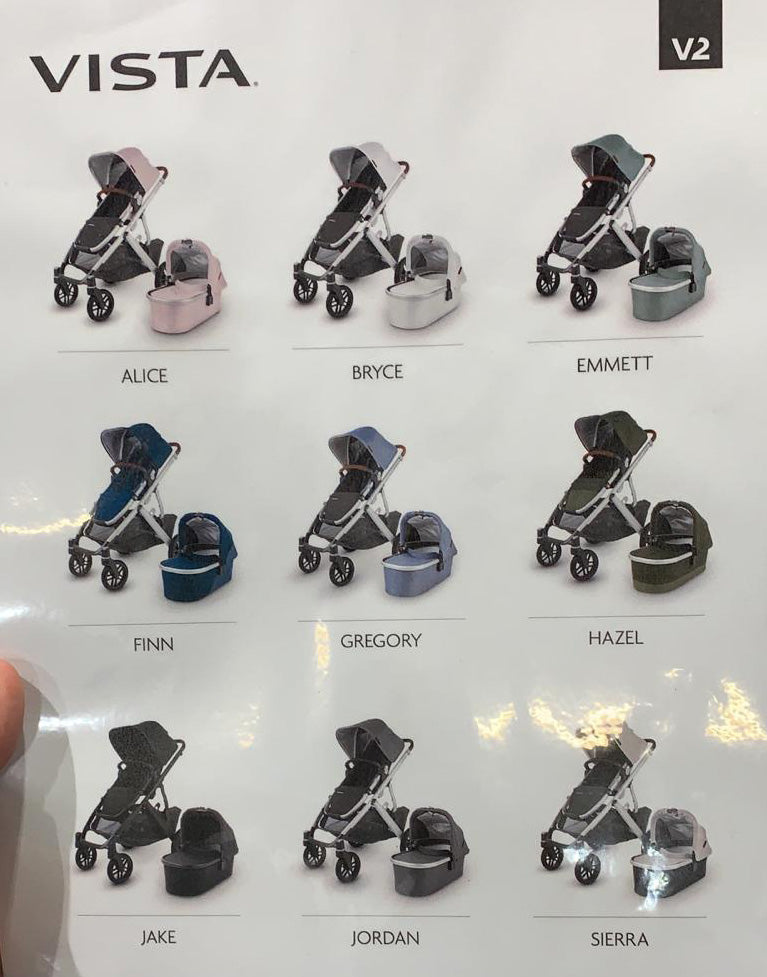 Uppababy Vista V2 Colors