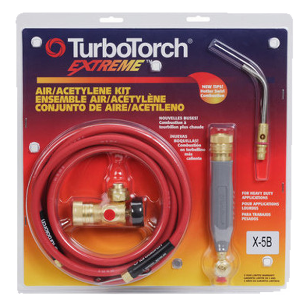 Turbotorch X 5b Air Acetylene Torch Kit No Tanks 0386 0338 Affinity Supply