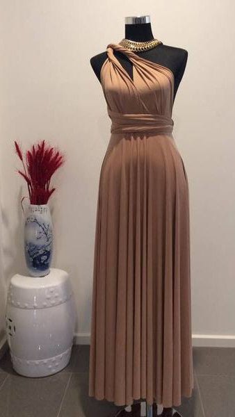 skin tone infinity dress