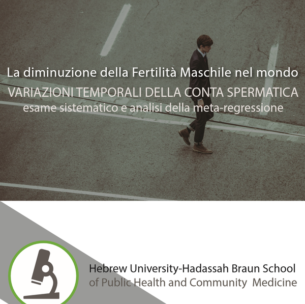 Calo fertilità maschile nel mondo (infografica)