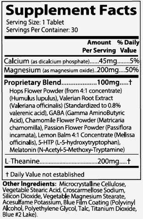 Avinol PM Extra Strength Ingredients