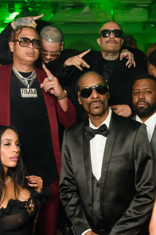 Snoop Dogg at Floyd Mayweather birthday