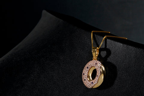 VVS Diamond Odd Future Donut Pendant by King Ice