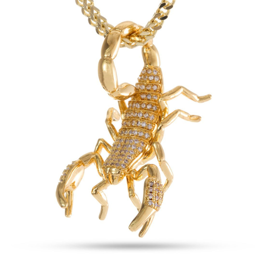 14K Gold / M Scorpion King Necklace NKX12671-Gold
