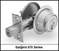 Sargent 470 Grade 2 Deadbolt Locks