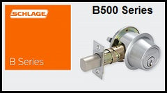 Schlage B500 Series Deadbolt Locks