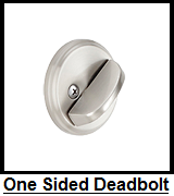 Schlage Deadbolt One Sided 