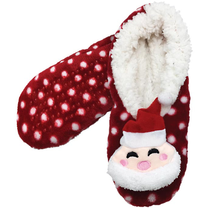 mens santa slippers