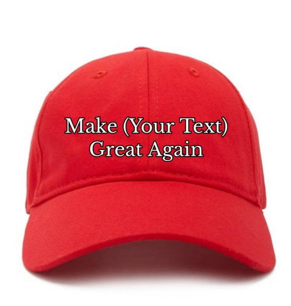 Customized MAKE CHRISTMAS GREAT AGAIN HAT Trump  PARODY FUNNY EMBROIDERED 