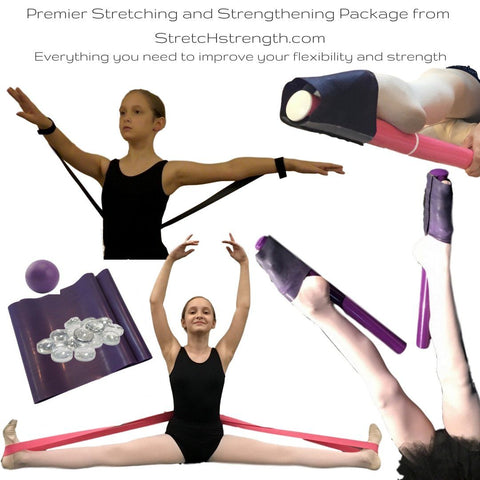 Premier Stretching and Strengthening Training Tools for ballerinas, dancers, gymnasts, skaters and more! 