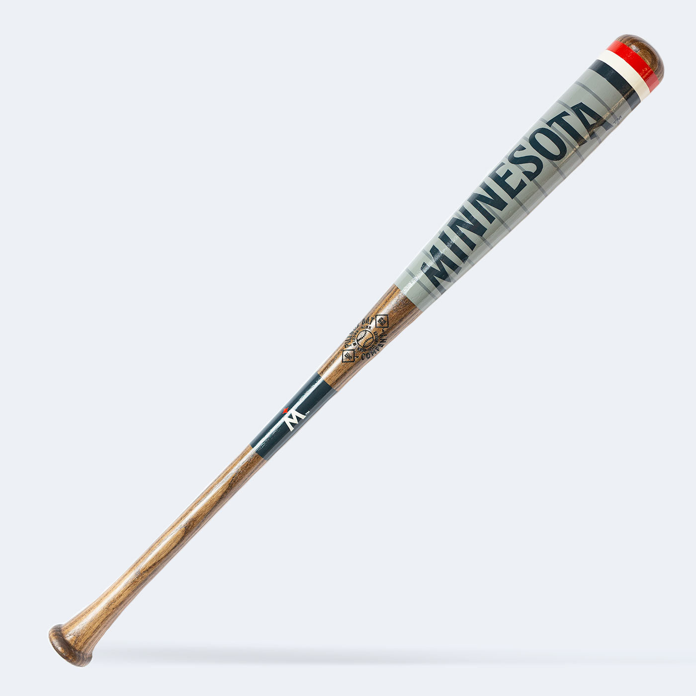 Minnesota Twins Pinstripes" - Painted Art Bat – Pillbox Bat Co.