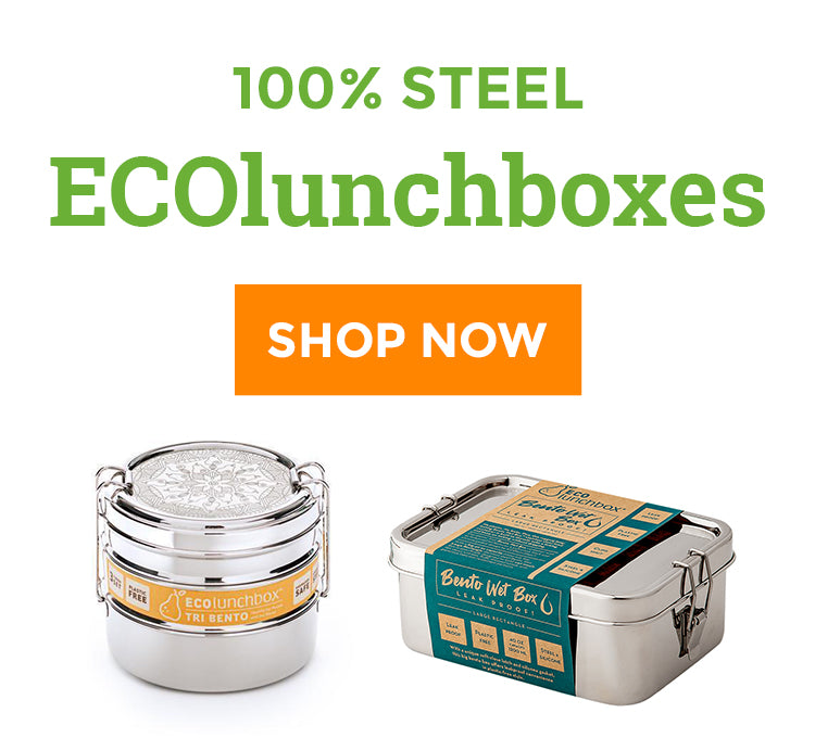 100% Steel ECOlunchboxes - Shop Now