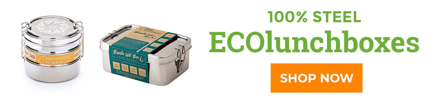 100% Steel ECOlunchboxes - Shop Now