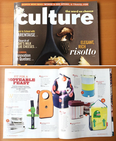 ECOlunchbox featured in Culture Magazine