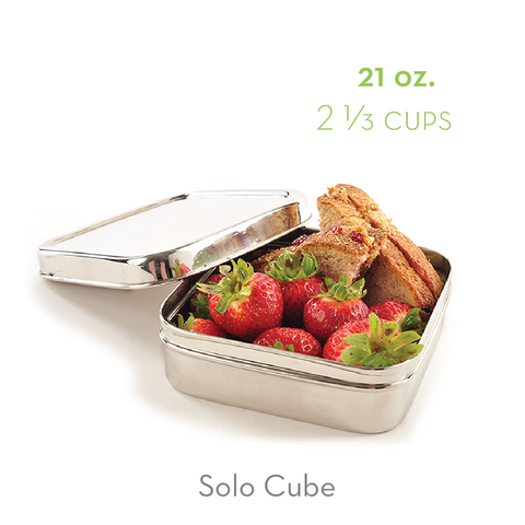 ECOlunchbox Solo Cube Portion Size