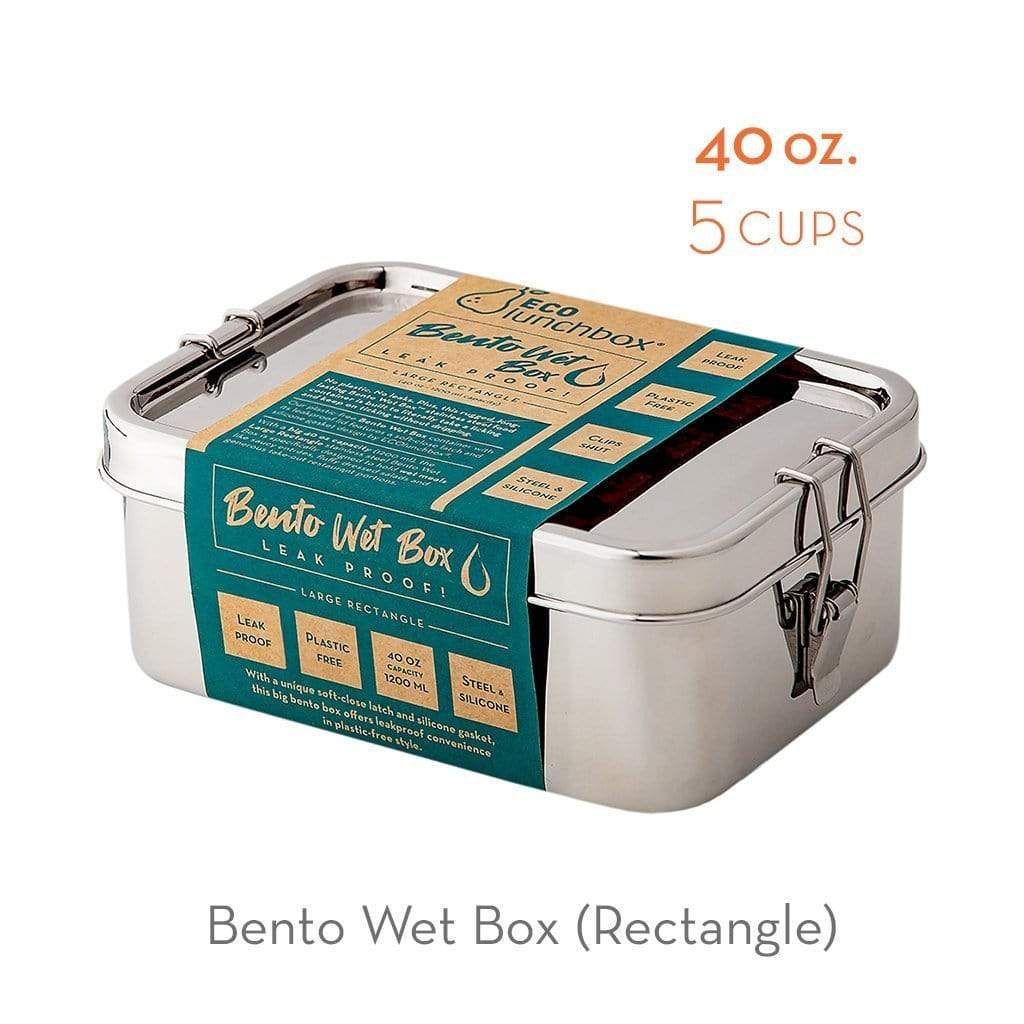 Wet Box | Large Rectangle Bento Box with