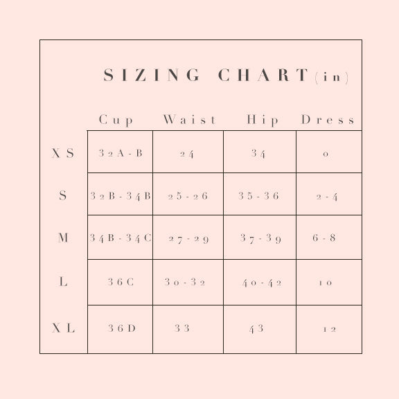 cheeky carlyle swim sizing chart