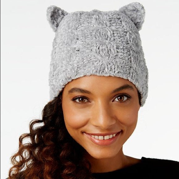 Bcbgeneration Women's Cat Ear Beanie, color: London Fog,