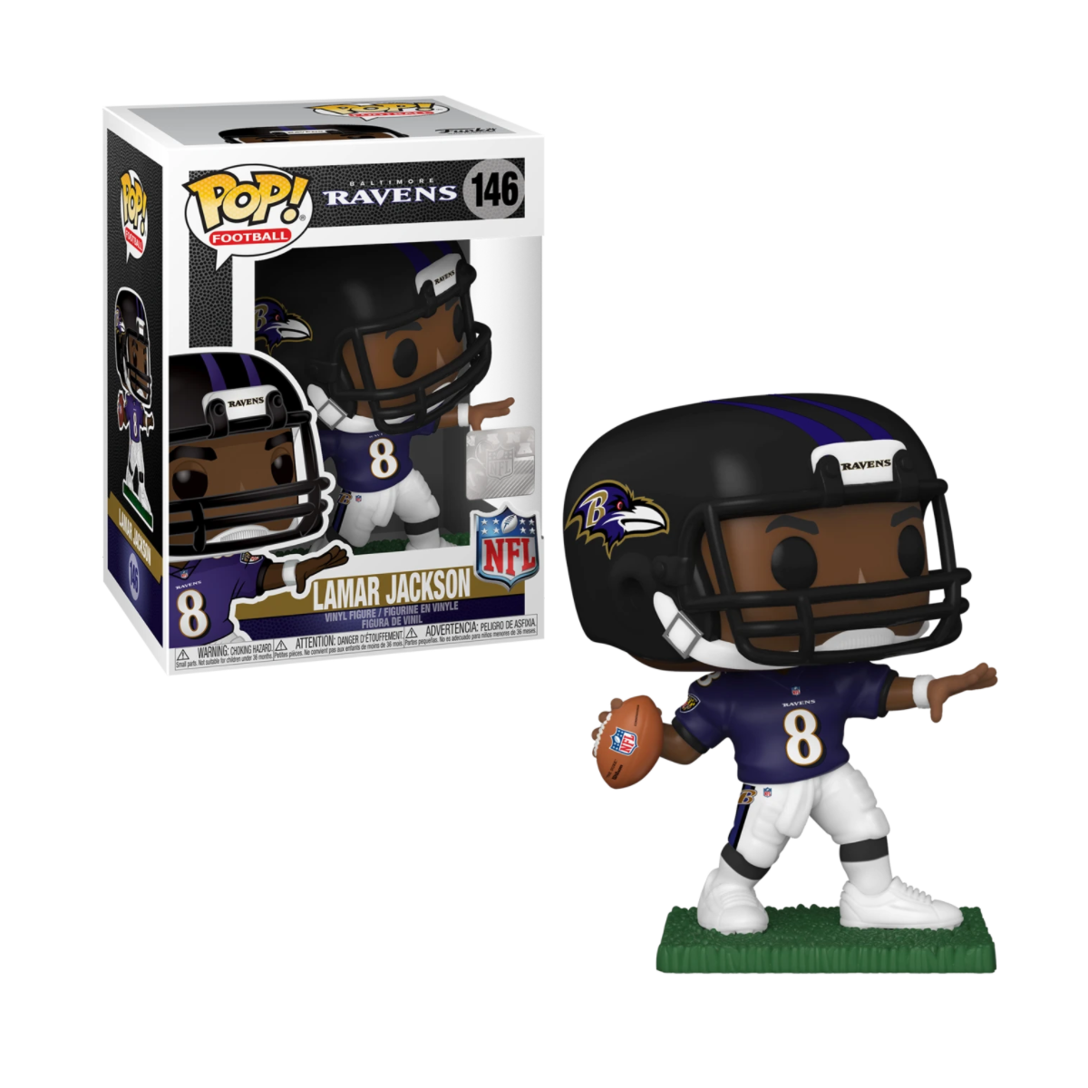 Funko Gold 12 NFL: Ravens- Lamar Jackson